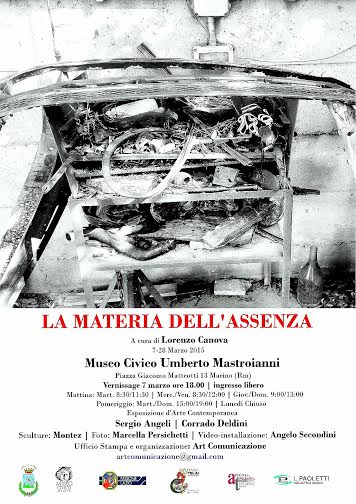 La Materia dell’Assenza